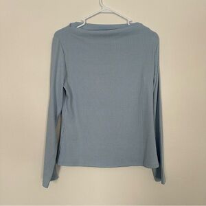 Banana Republic Soft Blue Long Sleeve Top